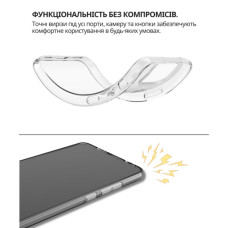 Чохол до мобільного телефона BeCover silicone Samsung Galaxy A37 5G SM-A376 Transparent (714860)