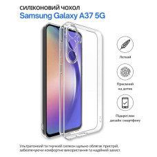 Чохол до мобільного телефона BeCover silicone Samsung Galaxy A37 5G SM-A376 Transparent (714860)