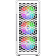 Корпус 2E Gaming Hexagon G338W, без БЖ, 2xUSB 3.0, 1xUSB Type-C, 1x120mm, 3x120mm ARGB, TG Side Panel, AT (2E-G338W)