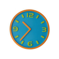 Настінний годинник Optima Magic пластиковий, блакитний (O52099)