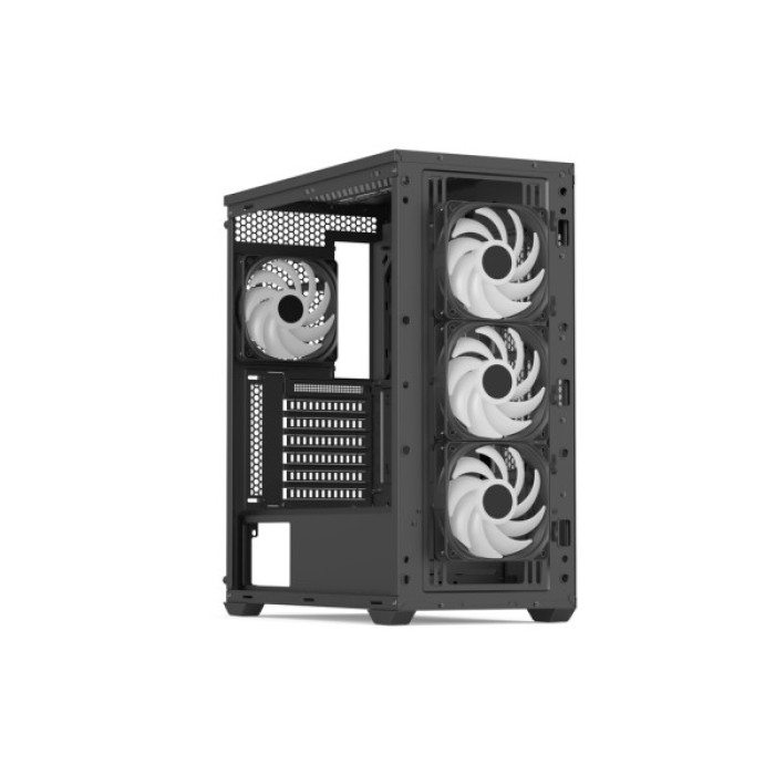 Корпус для ПК AeroCool D502A-G-BK-v1 Black (ACCM-DS02043.11)