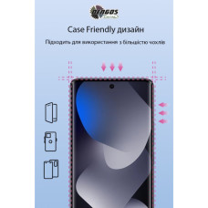 Скло захисне Dengos Xiaomi Redmi Note 15 5G Black 2 pcs (DG-TG2P-99)