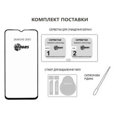 Скло захисне Dengos Xiaomi Redmi Note 15 5G Black 2 pcs (DG-TG2P-99)