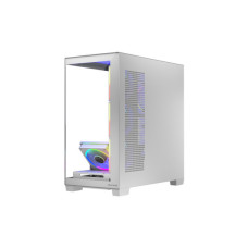 Корпус Modecom VOLCANO STELLAR ARGB MIDI 5x120mm fans WHITE (AT-STELLAR-5F-ARGB-20)