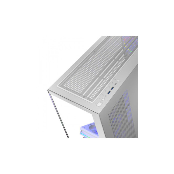 Корпус Modecom VOLCANO STELLAR ARGB MIDI 5x120mm fans WHITE (AT-STELLAR-5F-ARGB-20)