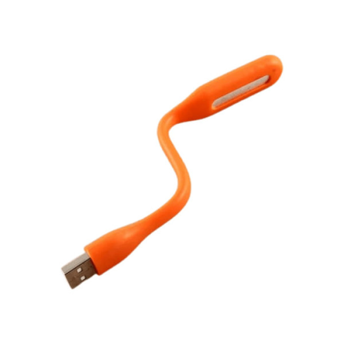 Лампа USB Optima LED, гнучка, помаранчевий (UL-001-OR)
