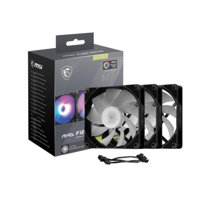 Кулер до корпусу MSI MAG F120 ARGB-3RB