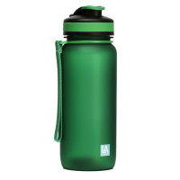 Пляшка для води Line Art Flores 650 мл зелений (60014218LA-04)