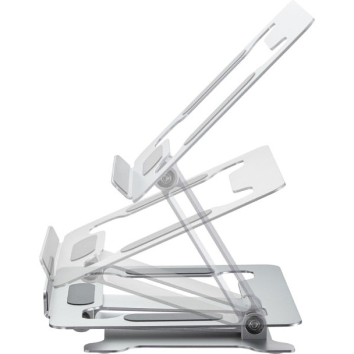 Підставка до ноутбука Gembird до 15.6", регульована, алюміній (NBS-D1-03)