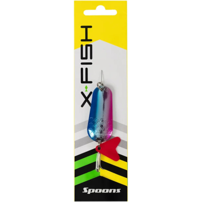 Блешня X-Fish Godzilla 14g 04 Silver pink blue (1917.04.51)