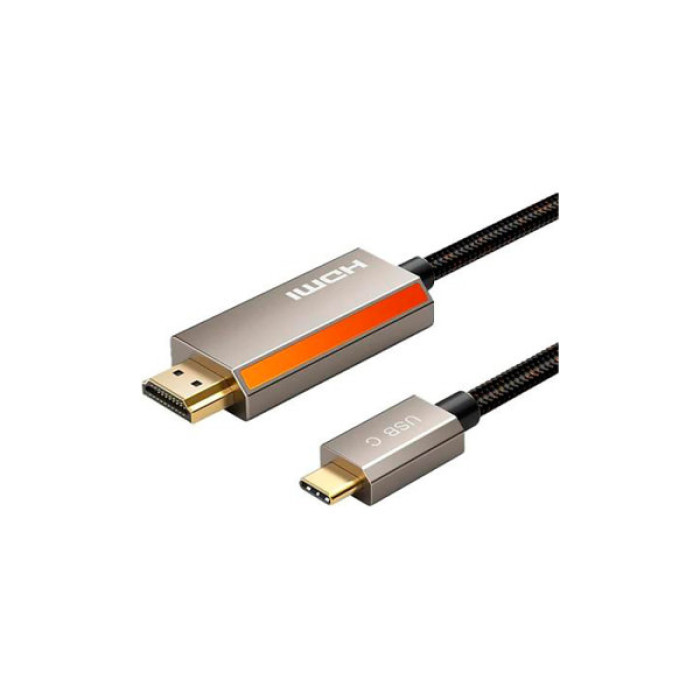 Кабель мультимедійний USB-C to HDMI M 2.0m Cabletime (CA914258)