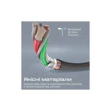 Дата кабель USB-C to Lightning 1.2m Promate (powerline-ci120.black)