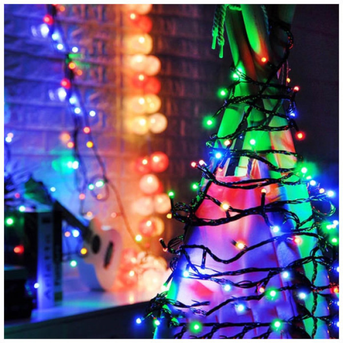 Гірлянда ColorWay LED 100 10 м 8 функцій (CW-G-100L10UMC)