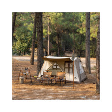 Намет Naturehike з навісом CNH22ZP029, світлий коричневий (6975641887829)