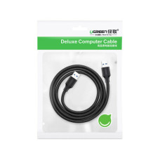 Дата кабель USB 2.0 AM/AM 2.0m US102 black Ugreen (10311)