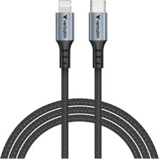Дата кабель USB-C to Lightning 1.2m black Verbatim (31844)
