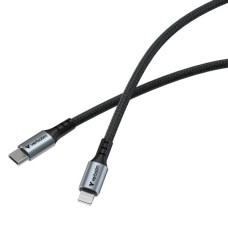Дата кабель USB-C to Lightning 1.2m black Verbatim (31844)