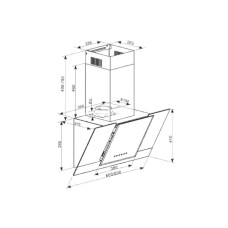 Витяжка кухонна Kaiser AT 6438 FW Eco