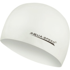 Шапка для плавання Aqua Speed Mega 100-05 білий Уні OSFM (5908217635433)