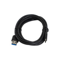 Дата кабель USB 3.0 AM to USB-C 2.0m black Patron (CAB-PN-USB3-TYPEC-2M)