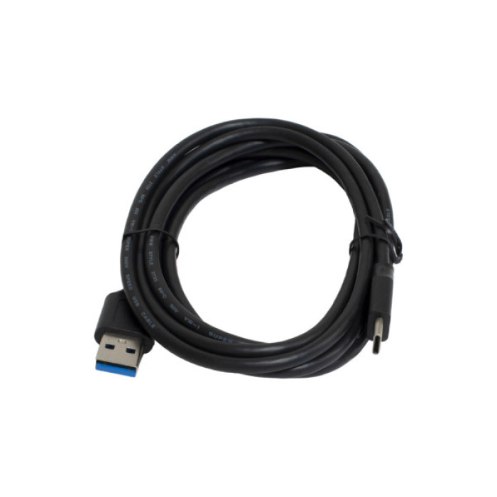Дата кабель USB 3.0 AM to USB-C 2.0m black Patron (CAB-PN-USB3-TYPEC-2M)