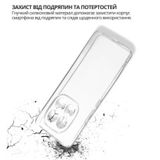 Чохол до мобільного телефона BeCover Xiaomi Redmi Note 15 Pro 4G Transparent (714973)