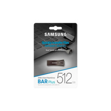 USB флеш накопичувач Samsung 512GB Bar Plus Titanium Gray USB 3.2 (MUF-512BE4/APC)