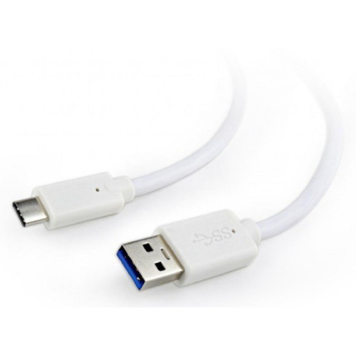 Дата кабель USB 3.0 AM to USB-C 3.0m Cablexpert (CCP-USB3-AMCM-W-10)