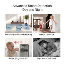 Камера відеоспостереження Mercusys IP-Камера MERCUSYS MC200 FHD N300 microSD motion detection (MC200)