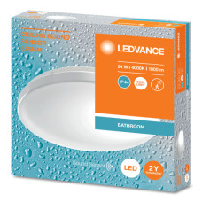 Світильник LEDVANCE CEILING ROUND 325 SEN 24W 840 IP44 (4099854106095)