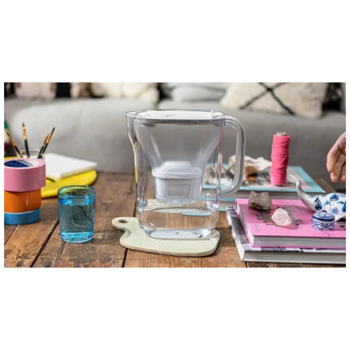 Фільтр-глечик Brita Style Essential MXPro 2.4л + 2 картриджа пісочний (1057797)