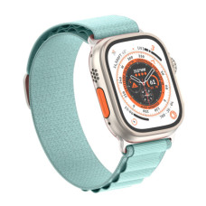 Ремінець до смарт-годинника Armorstandart Alpina Band для Apple Watch 49/46/45/44/42 (Series 1-3) Light Blue (ARM81049)