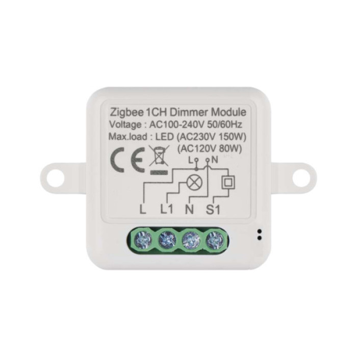 Модуль управління розумним будинком EMOS H5107 ZigBee 3.0 1-Channel Dimmer (H5107)