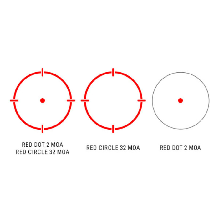 Коліматорний приціл Holosun HE509T-RD X2 (747221)