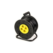 Мережевий подовжувач PowerPlant 50 м, 3x2.5мм2, 16А, (JY-2002/50) (PPRA16M50S4L)