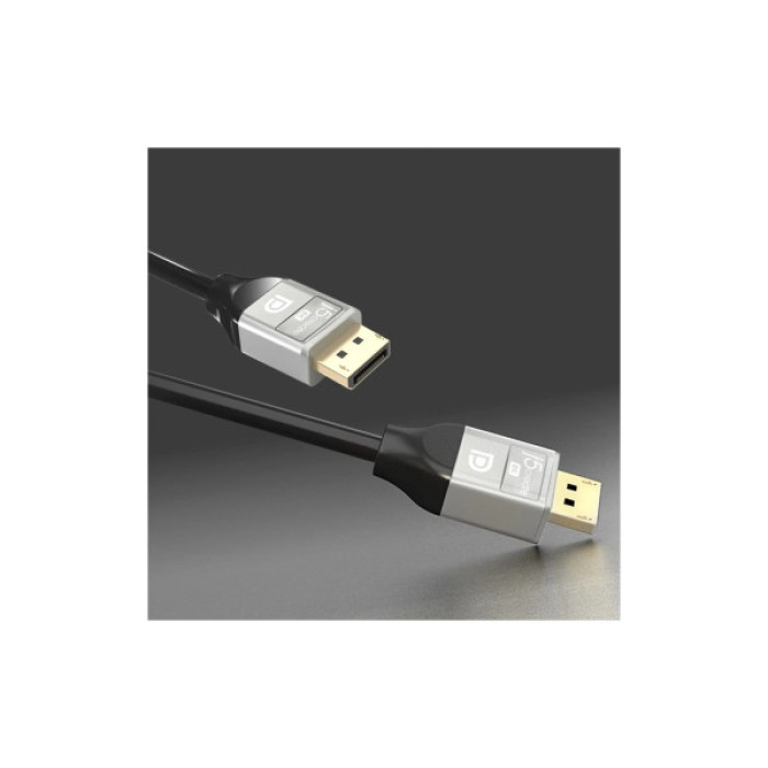 Кабель мультимедійний DisplayPort M to DisplayPort M 2.0m V1.4 8K 60Hz J5create (JDC43-N)