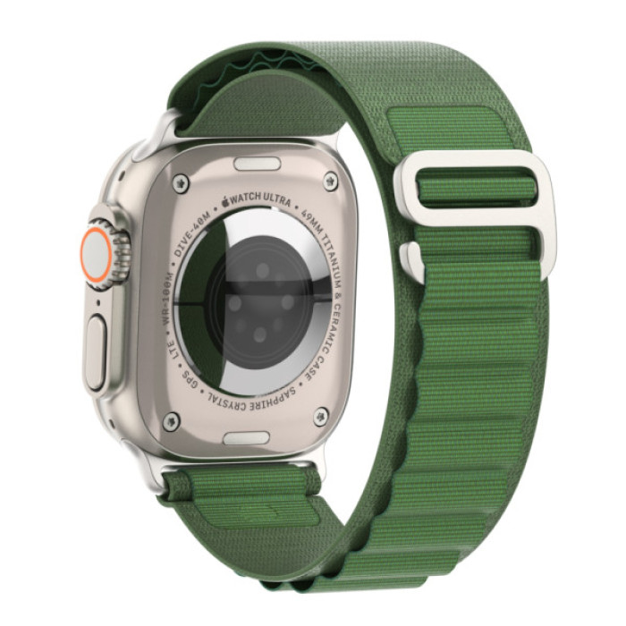 Ремінець до смарт-годинника Armorstandart Alpina Band для Apple Watch 49/46/45/44/42 (Series 1-3) Green (ARM64981)