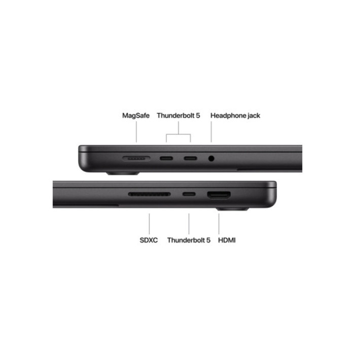 Ноутбук Apple MacBook Pro 16 A3429 M5 Max Space Black (MGED4UA/A)