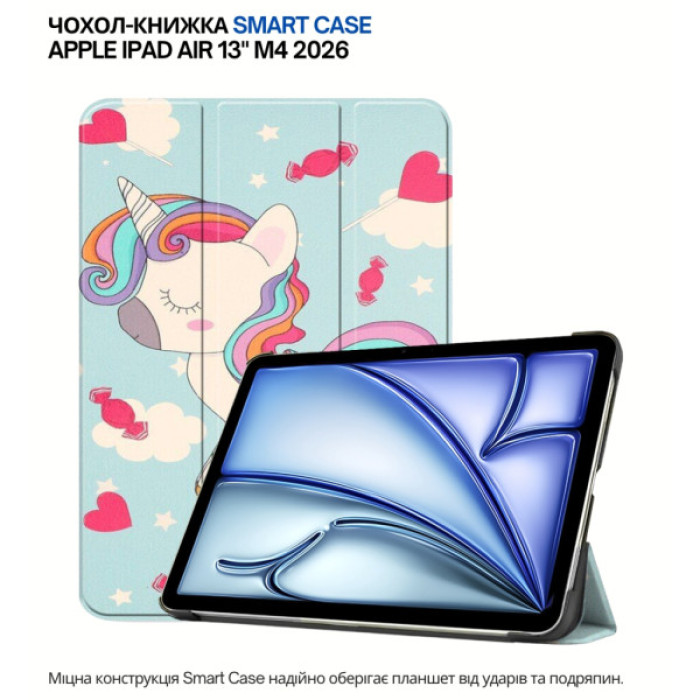 Чохол до планшета BeCover Smart Case Apple iPad Air 13" M4 2026 Unicorn (715309)
