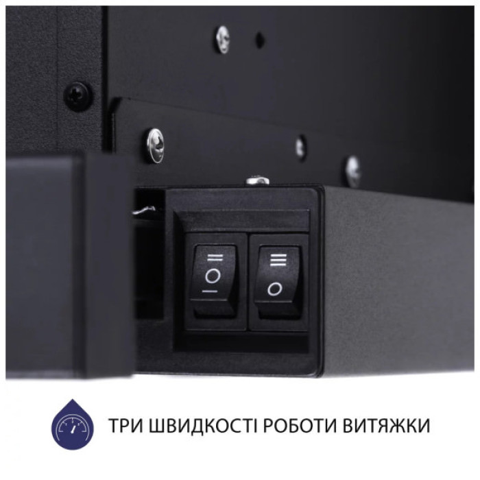 Витяжка кухонна Minola HTL 6614 BL 1000 LED (HTL6614BL1000LED)