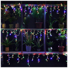 Гірлянда ColorWay Бахрома 3мx0.6м 100Led IP20 кольорова (CW-GF-100L36VMC)