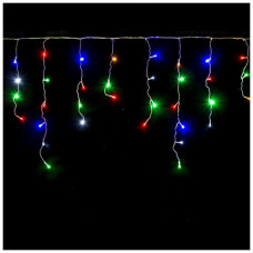 Гірлянда ColorWay Бахрома 3мx0.6м 100Led IP20 кольорова (CW-GF-100L36VMC)