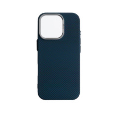 Чохол до мобільного телефона Armorstandart LikeCarbon2 MagCase Apple iPhone 16 Pro Kevlar Dark Blue (ARM88594)