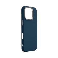 Чохол до мобільного телефона Armorstandart LikeCarbon2 MagCase Apple iPhone 16 Pro Kevlar Dark Blue (ARM88594)
