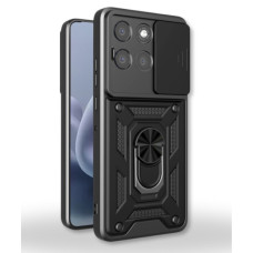 Чохол до мобільного телефона BeCover Military Motorola Moto G86 Black (715037)