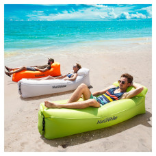 Матрац надувний Naturehike Ламзак NH20FCD06 сірий (6927595747506)