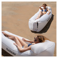 Матрац надувний Naturehike Ламзак NH20FCD06 сірий (6927595747506)