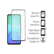 Скло захисне Dengos Full Glue Xiaomi Redmi 13x 4G Black (TGFG-425)