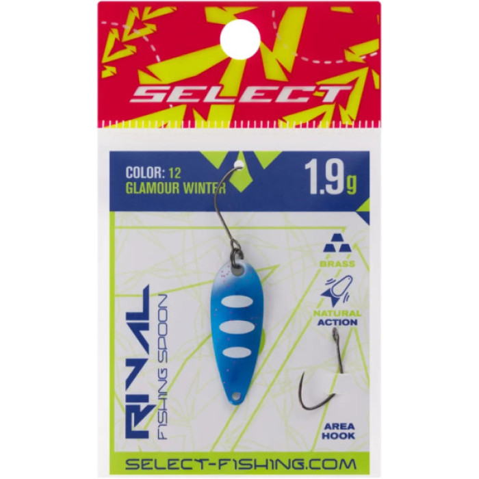 Блешня Select Rival 1.9g 30mm 12 Glamour Winter (1870.79.91)