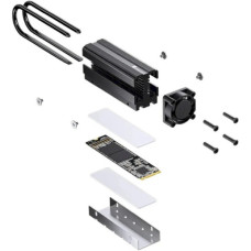 Радіатор охолодження JONSBO M.2-7 Black